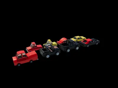 all car model 3D model