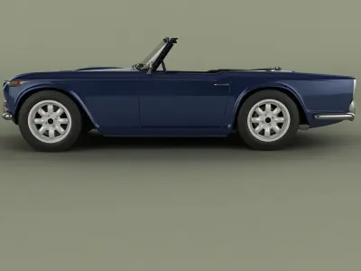 Triumph TR5 3D model