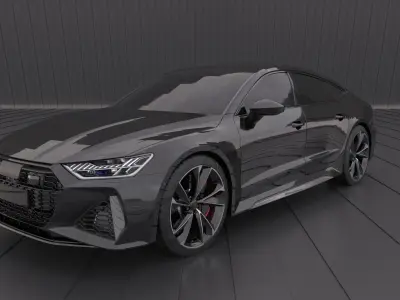AUDI RS7 3D model