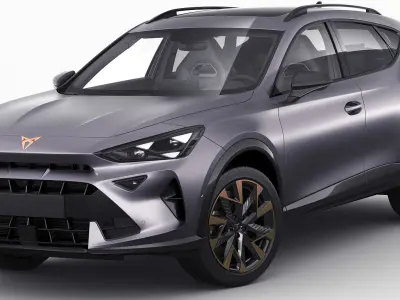 Cupra Formentor 2025 eHybrid and VZ 3D model