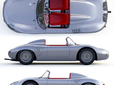 Porsche 718 Spyder RS 1960 3D model