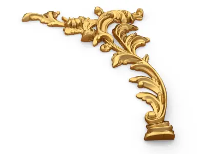 Classic decor ornament 293 3D model