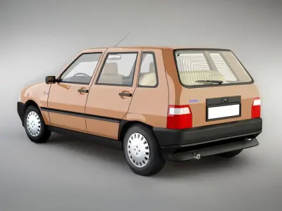 Fiat Uno 3D model