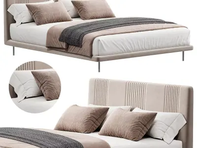 CHLOE LUXURY bed by ditreitalia 3D model