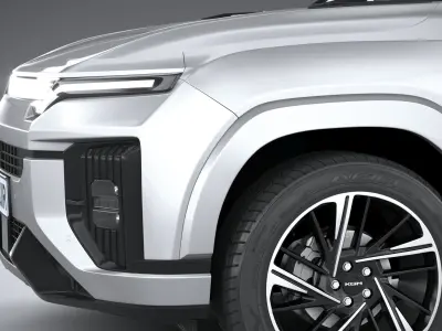 SsangYong KGM Actyon 2025 3D model