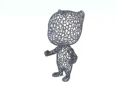 Baby Black Panther 3D print model