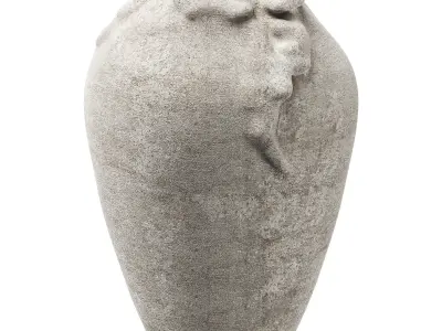 Vase decor Low-poly 3D model purchase