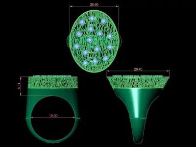 Fusion Ring  3D print model