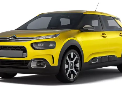 Citroen C4 Cactus 2018 3D model