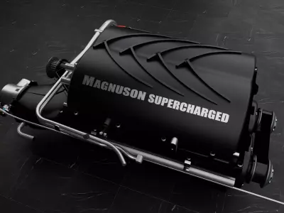 Magnuson LS3 Supercharger 3D model