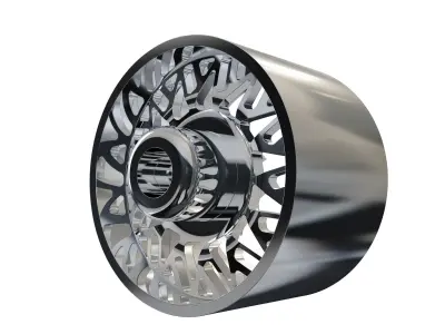 JTX REAR TRIAD DUALLY WHEEL 3D MODEL 3D print model