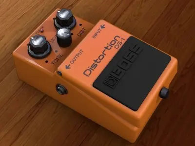 Boss DS-1 3D model