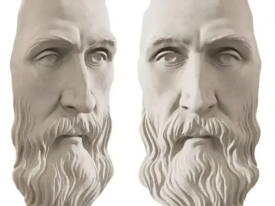 Decorative sculpture v3 3D model