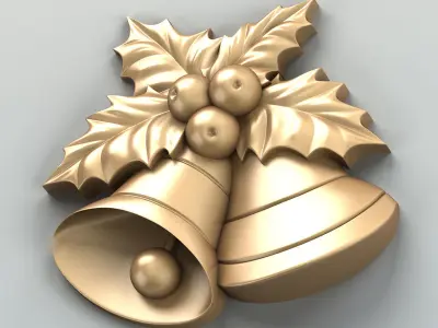 Carved decor central 021 3D model