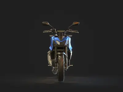 Base model  Honda CB750 Hornet 2025 3D model