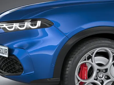 Alfa Romeo Tonale 2023 3D model