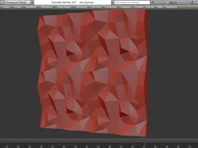 3d Gypsum Panels wall panel 3d model Low-poly 3D model