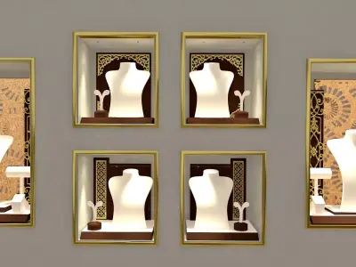 jewellery design Low-poly 3D model