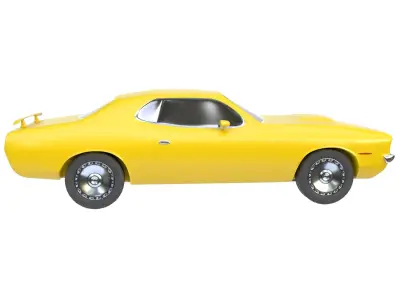 Cartoon car 04 3D model