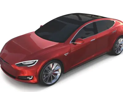 2017 Tesla S-X-3 Collection 3D model