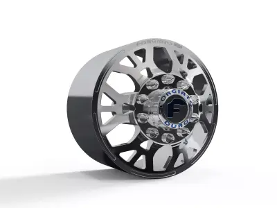 FRONT forgiato Maglia-D DURO DUALLY WHEEL 3D print model