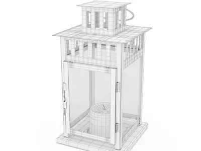 IKEA Borrby Lantern 3D model