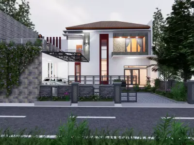 Home Cluster 3D model