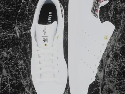 Adidas 3D Shoes - White - Stan Smith Series Low-poly 3D model