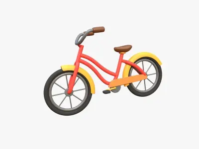 bicycle 3D model by slabdsgn from CGTrader