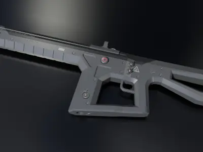 Sci-Fi AR Free low-poly 3D model