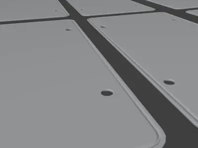 License Plate 3D model