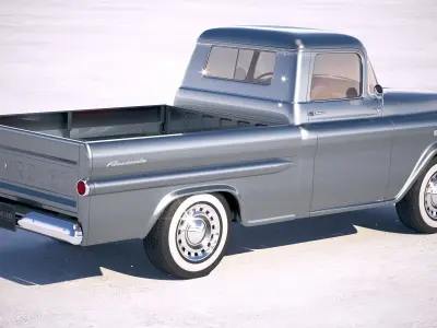 Chevrolet 3100 Apache Pickup CG 1958 3D model