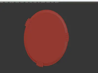 VERTIGO MIRROR Low-poly 3D model