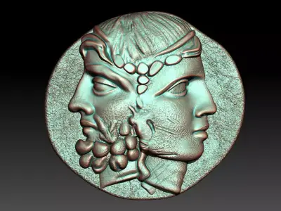 ancient coins 3D print model