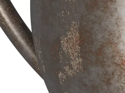 Rusty Championship Trophy 3D model