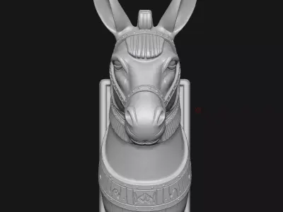 Donkey 3D print model