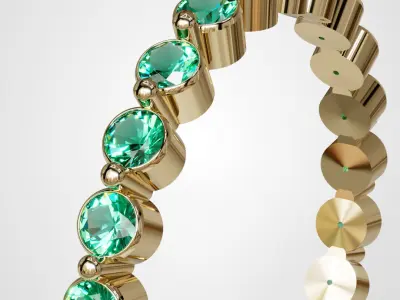 Anillo de promesa 3D print model