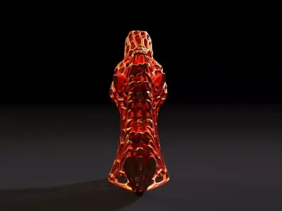 Fire horse 3D print model