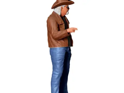 N1 Car show spectators  3D print model