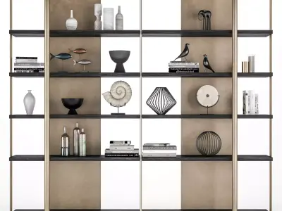 Caste Holt bookcase 3D model