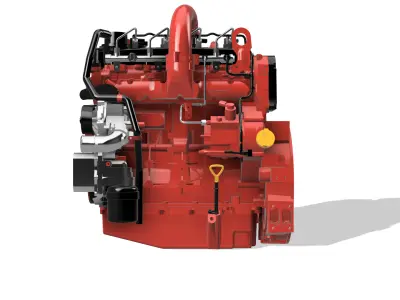 Diesel engine ISF 2 8 CUMMINS 3D print model