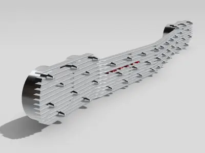 1964 Impala Ghost Grille x4 options scale models or RC 3D print model