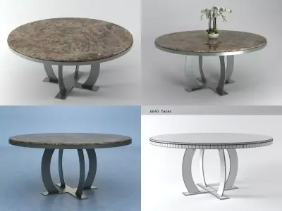 Gilbert table 3D model
