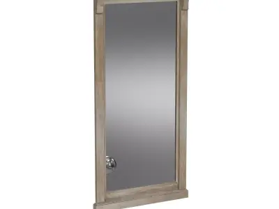 Adelaide Floor Mirror 3D model