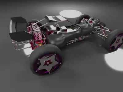 RC Car 3D model