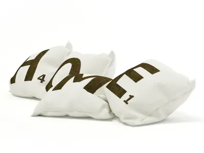 Decorative Pillows 3D model