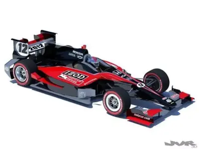 Indycar 2012 Road course concept 3D model