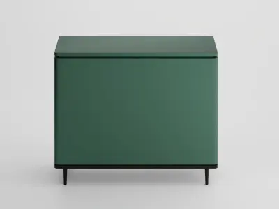 Green Dresser Unit 3D model