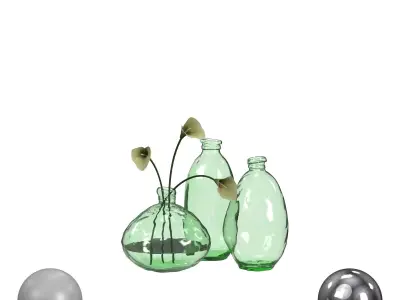 Vases 3D model buy