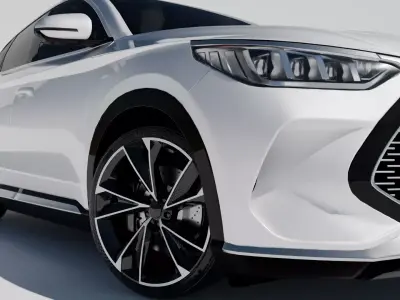  BYD Song Pro SUV 3D Model RIGGED 3D model